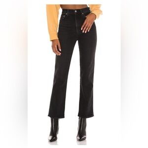 AGOLDE Pinch Waist High Rise Flare Jeans in Panoramic